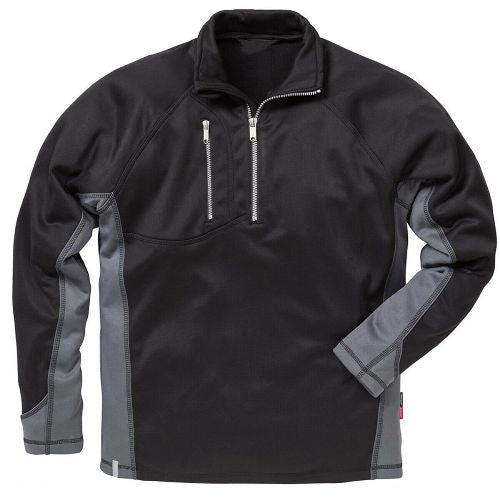Mens Half Zip Sweatshirt Water Repellent Jumper